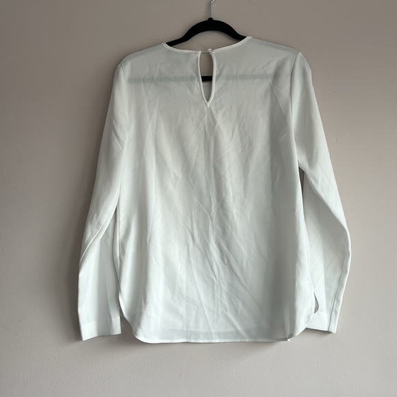 Lord and Taylor white shirt / tunic size S - Picture 3 of 4